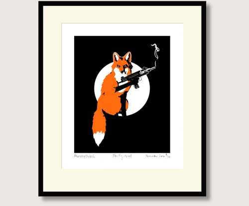 Fox Fightback print