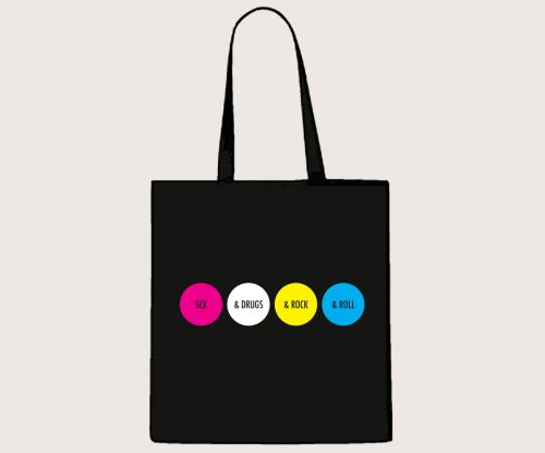 Ian Dury Sex & Drugs tote bag